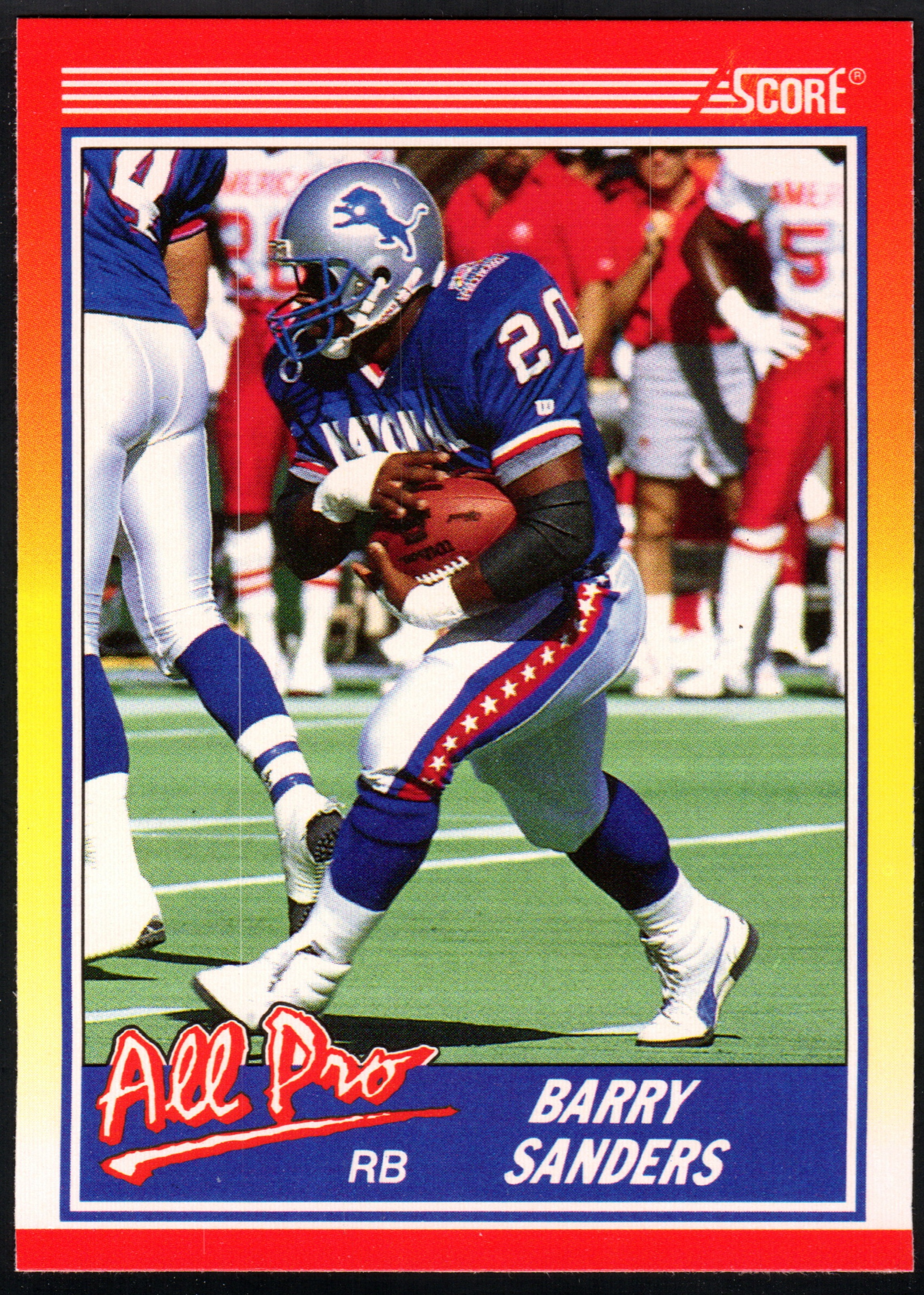Barry Sanders graded 1