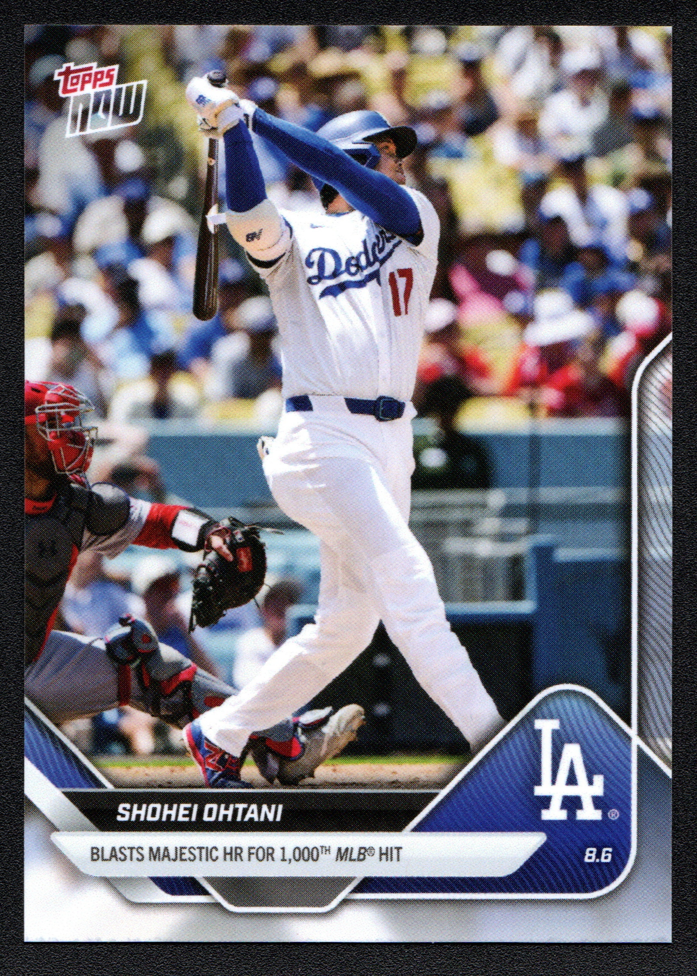 Shohei Ohtani — 2025 Topps NOW® Card 527 | Gem-Mint 10