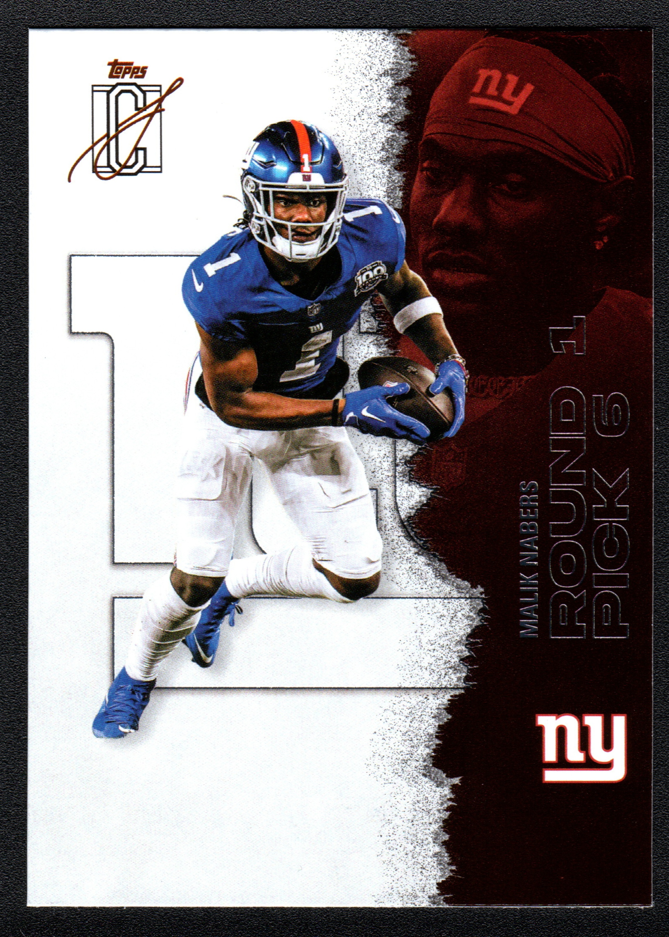 Malik Nabers graded 5