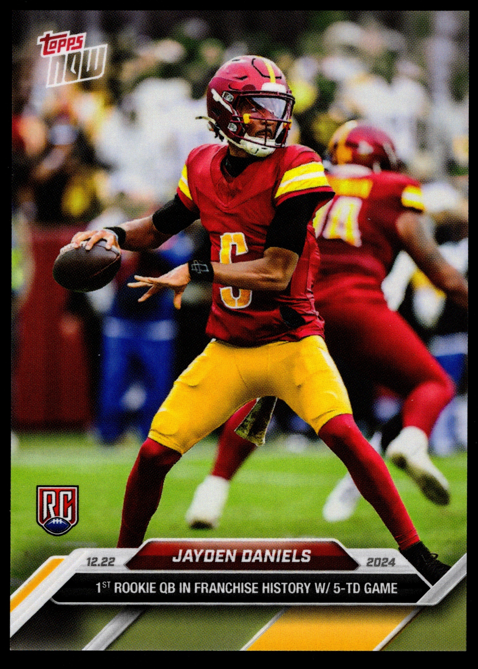 Jayden Daniels graded 6