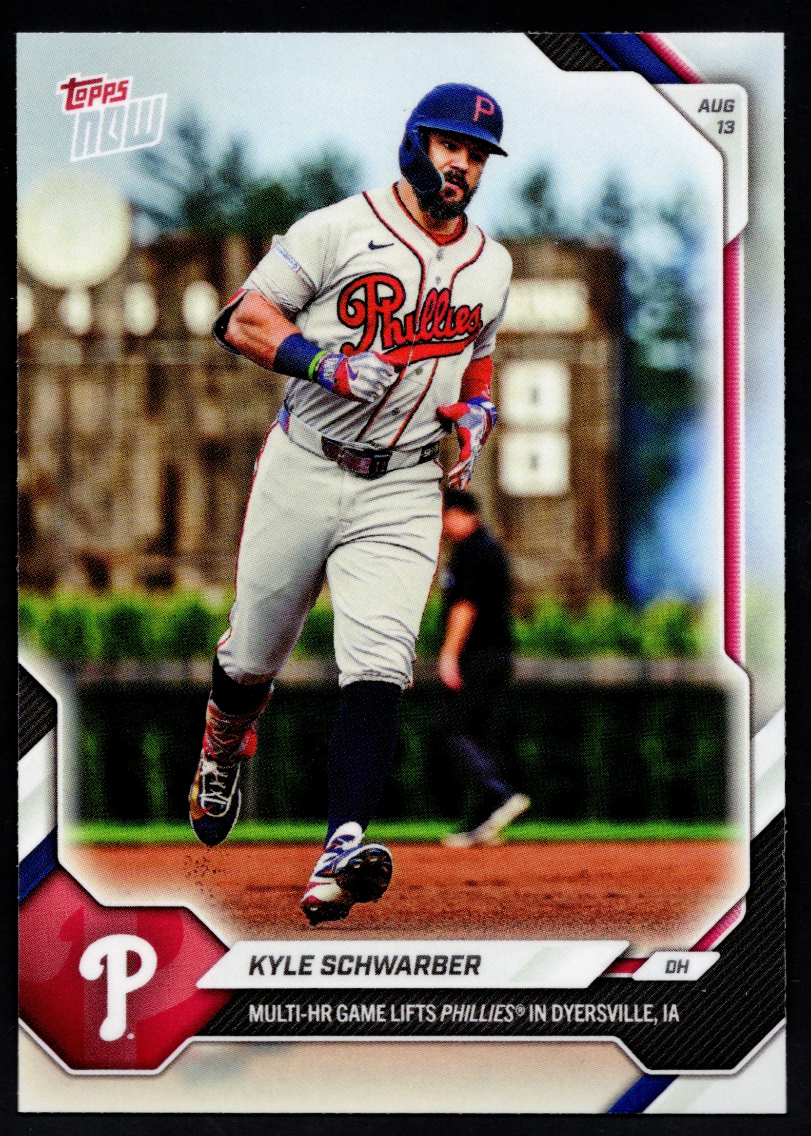 Kyle Schwarber graded 9
