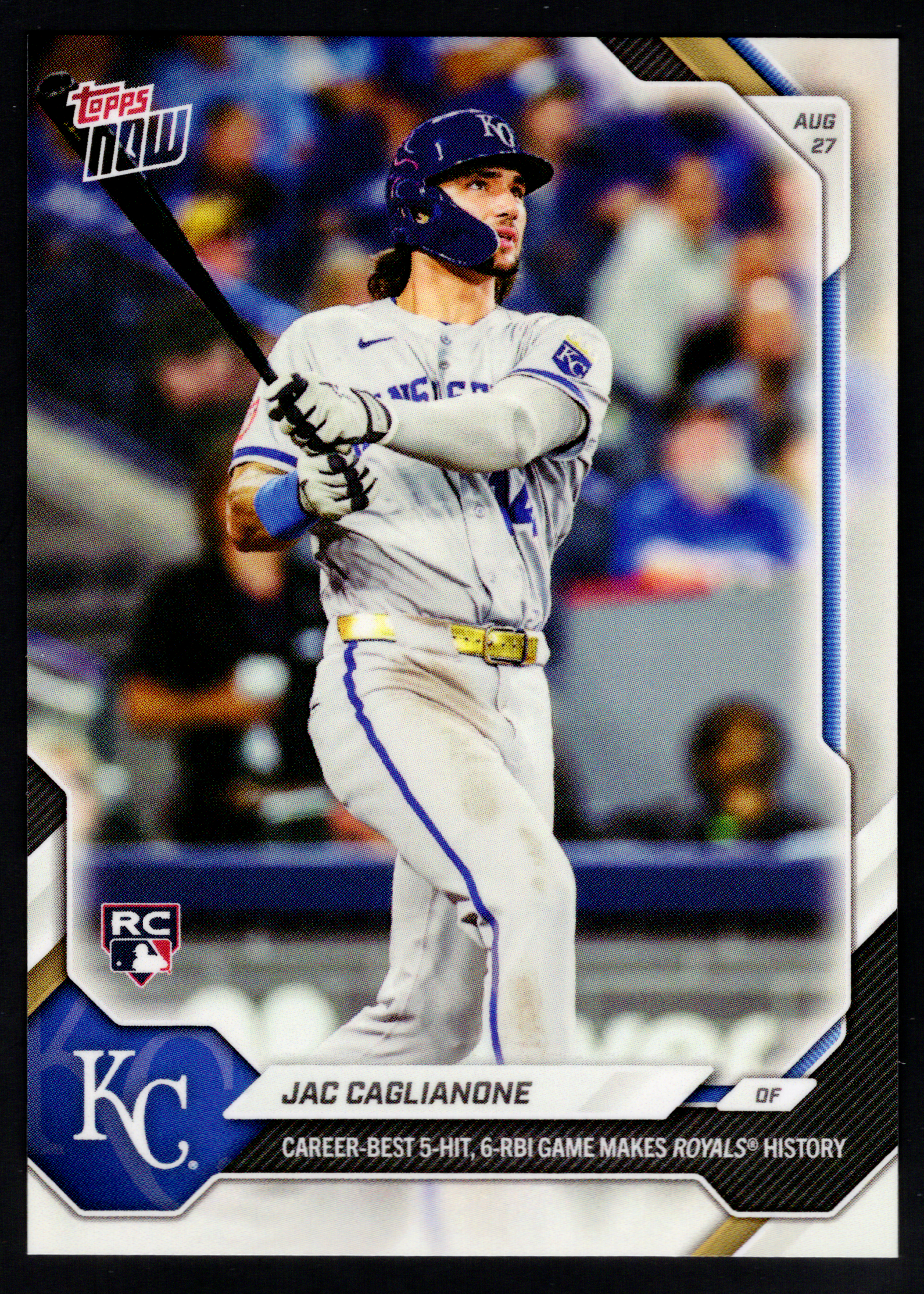 Jac Caglianone 2026 Topps Now — CardFax 10