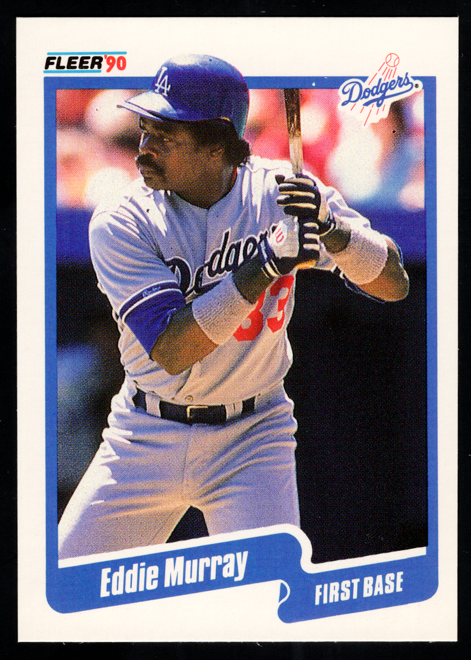 Eddie Murray 1990 Fleer — CardFax 8