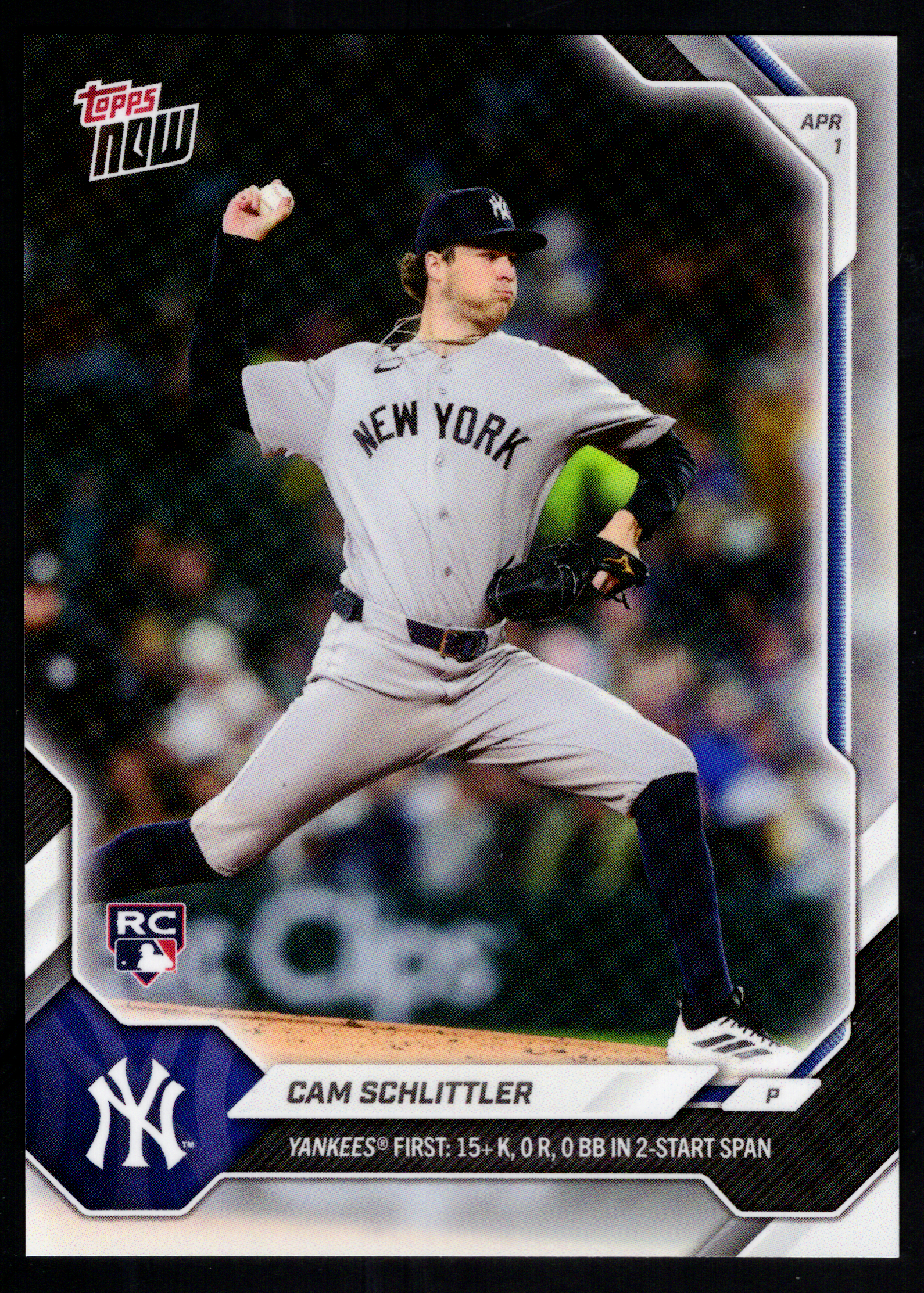 Cam Schlittler graded 7