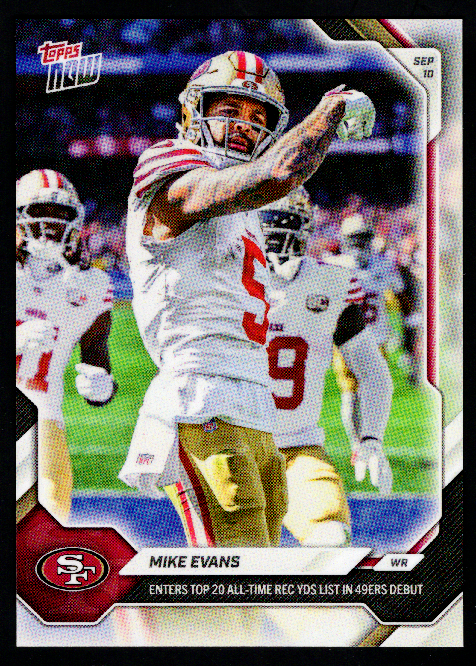 Mike Evans graded 10