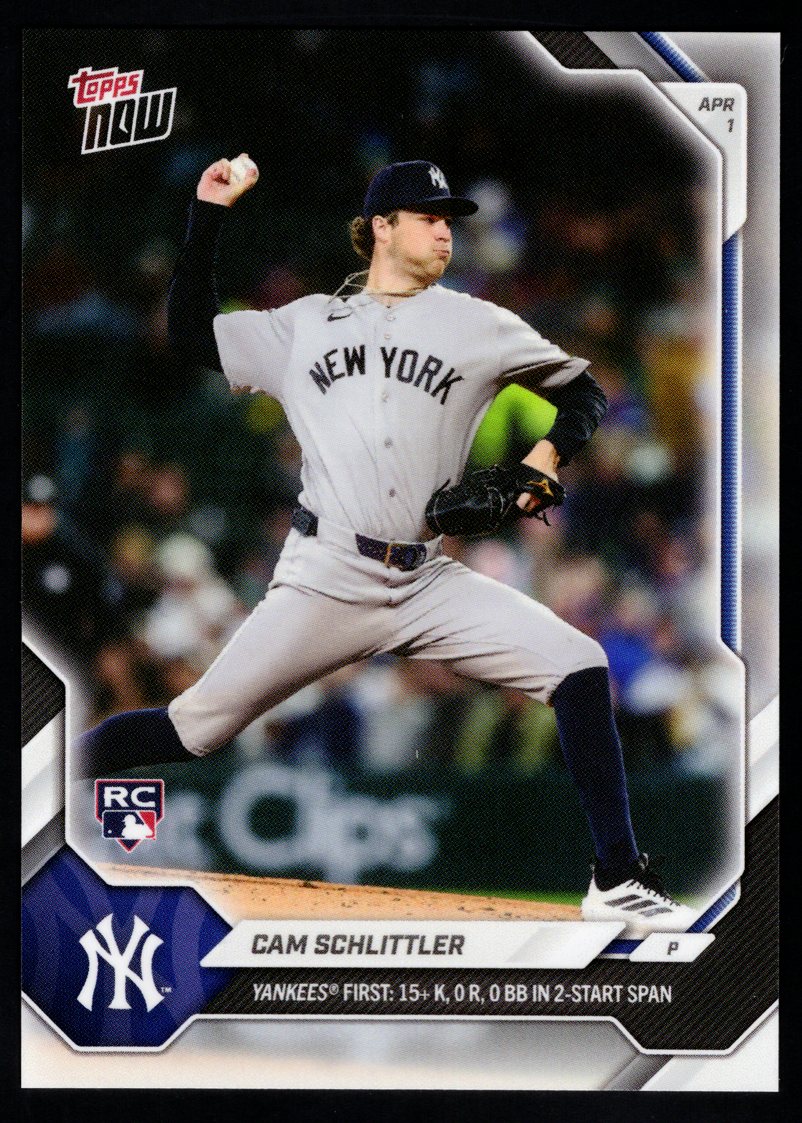 Cam Schlittler graded 10