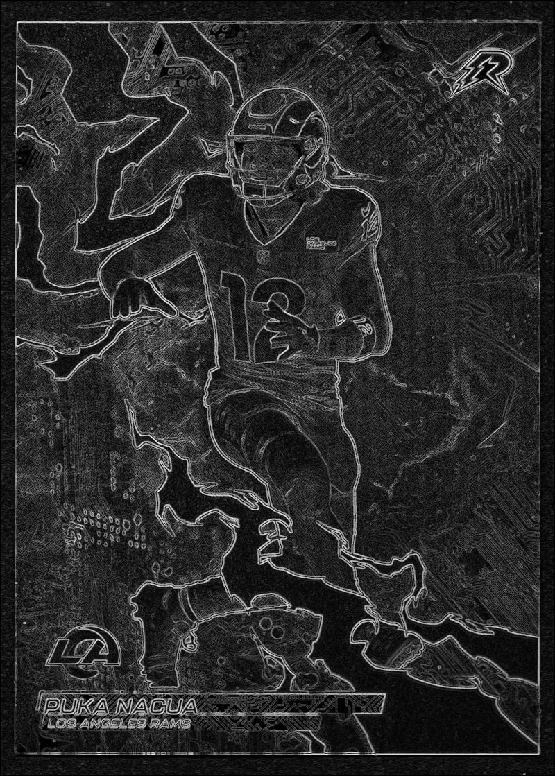 Etched view