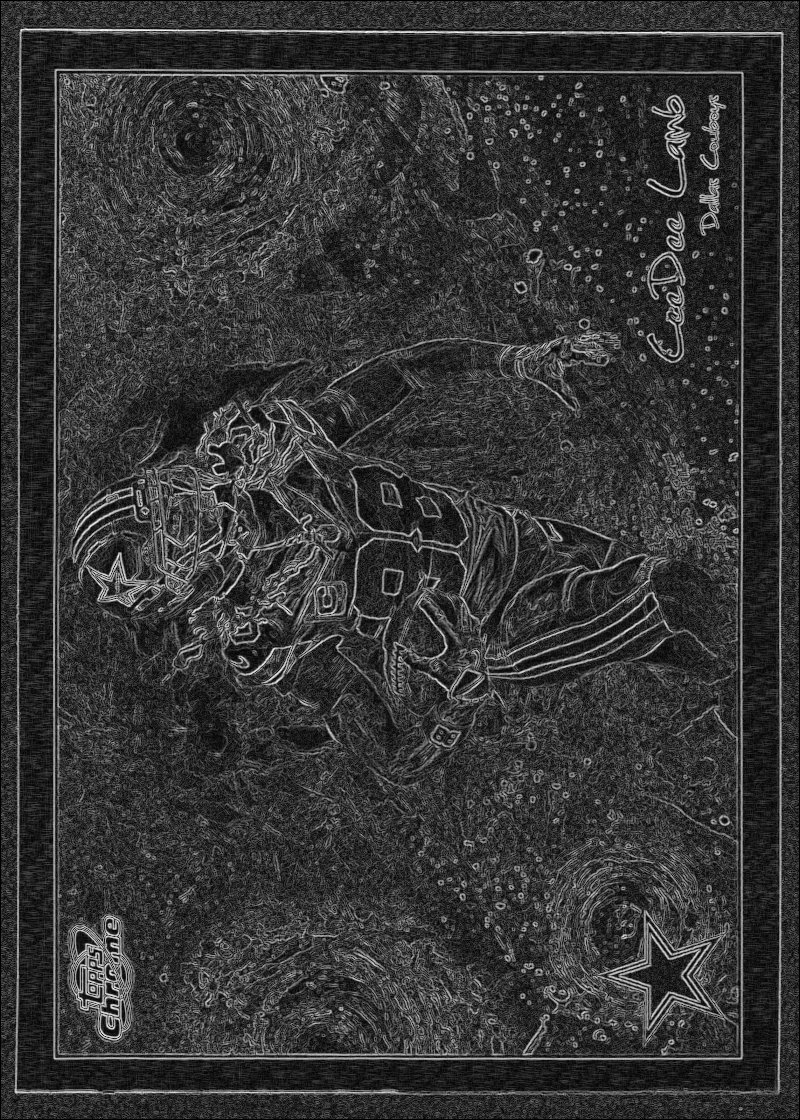 Etched view