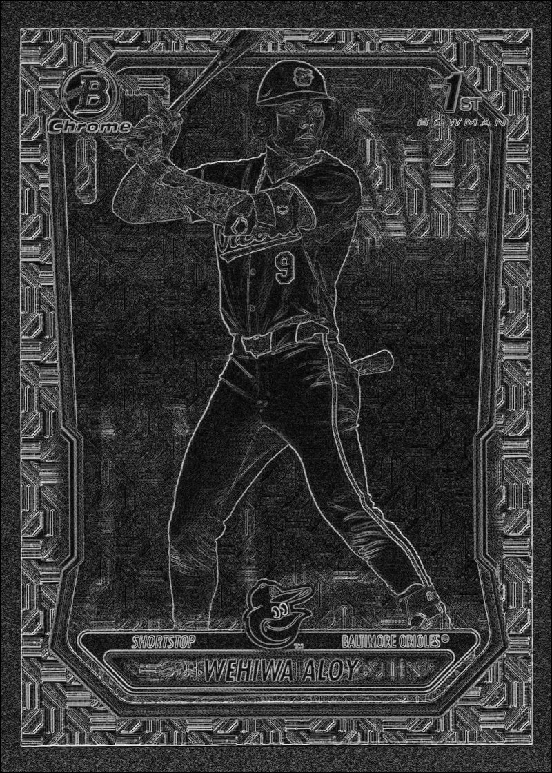 Etched view