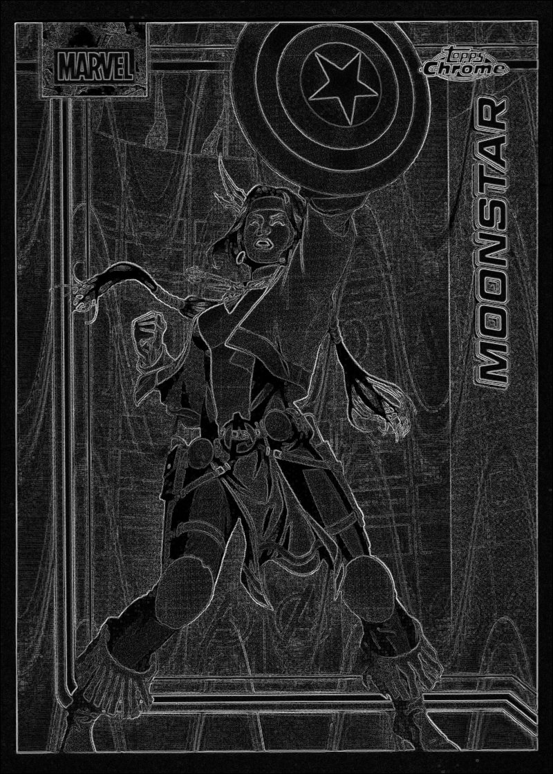Etched view