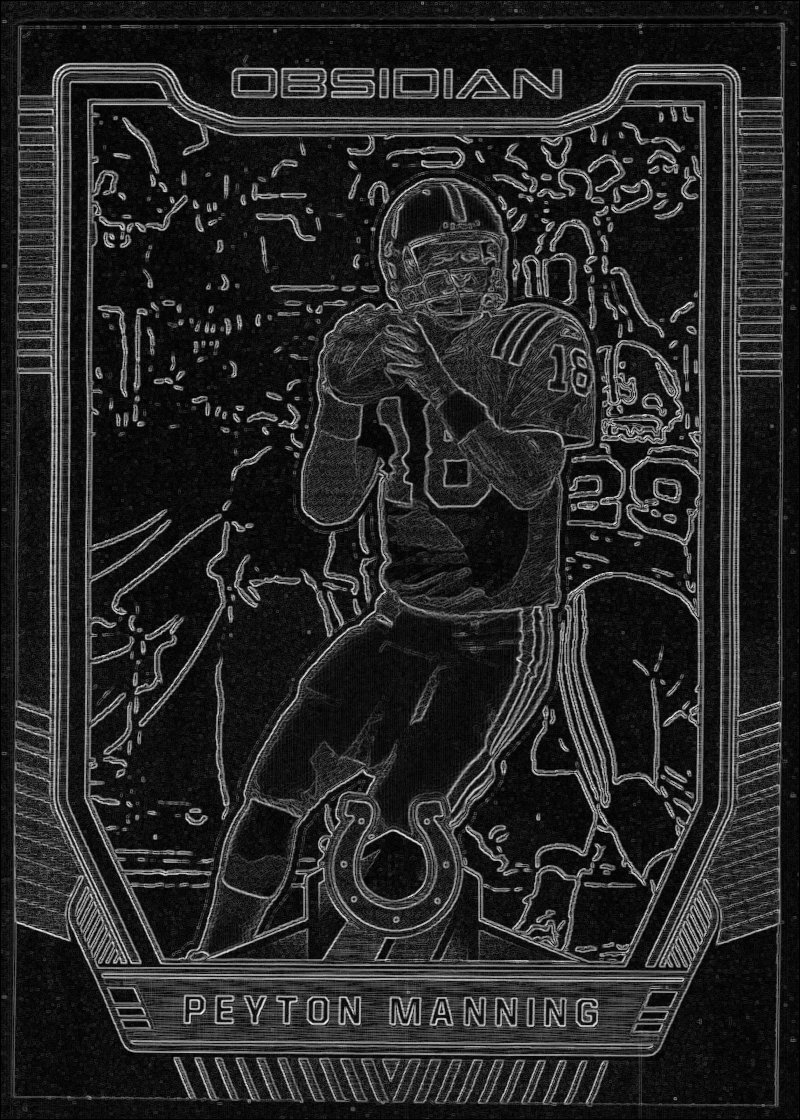 Etched view