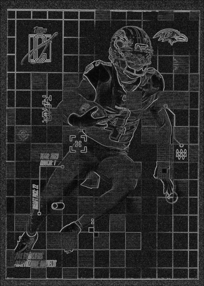 Etched view