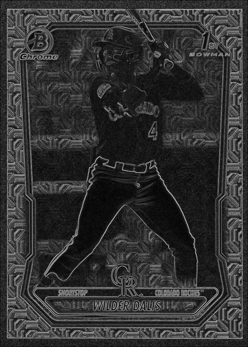 Etched view
