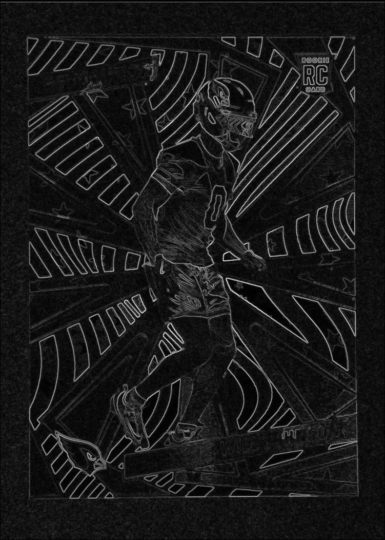 Etched view