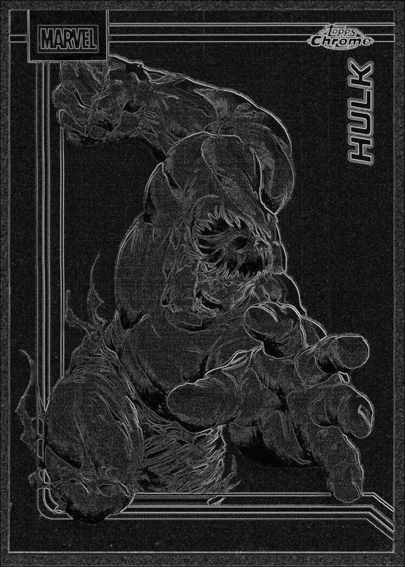 Etched view