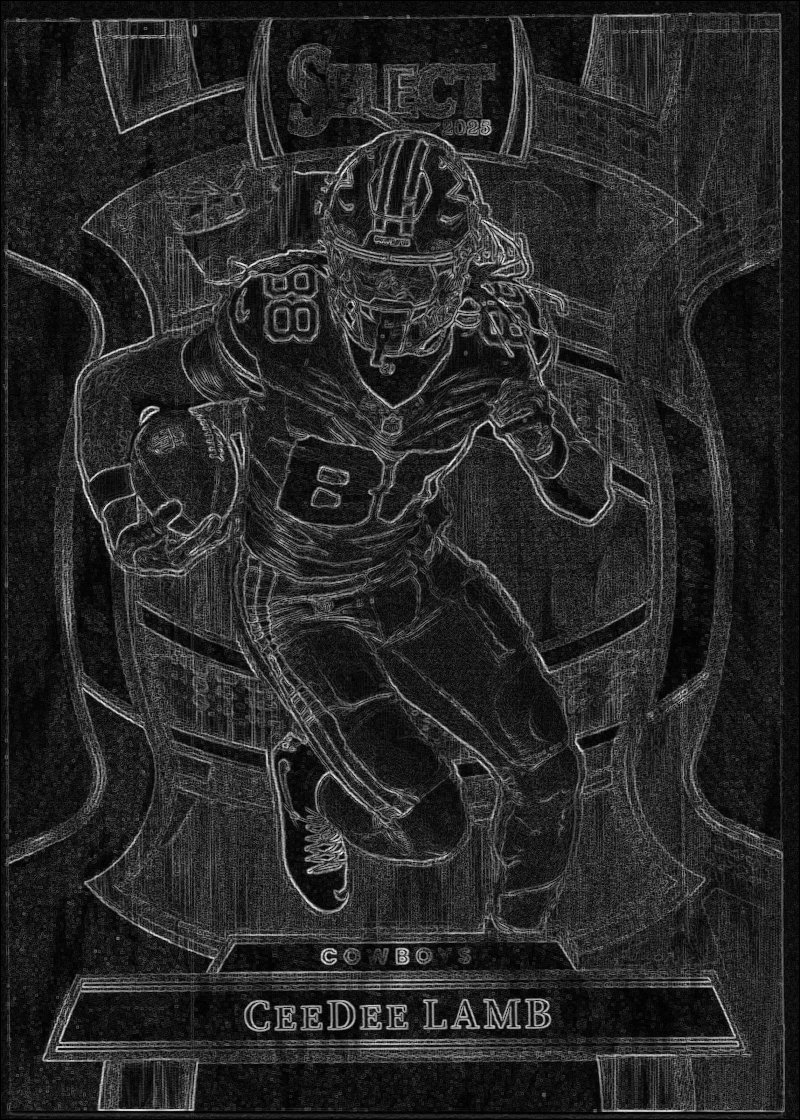 Etched view