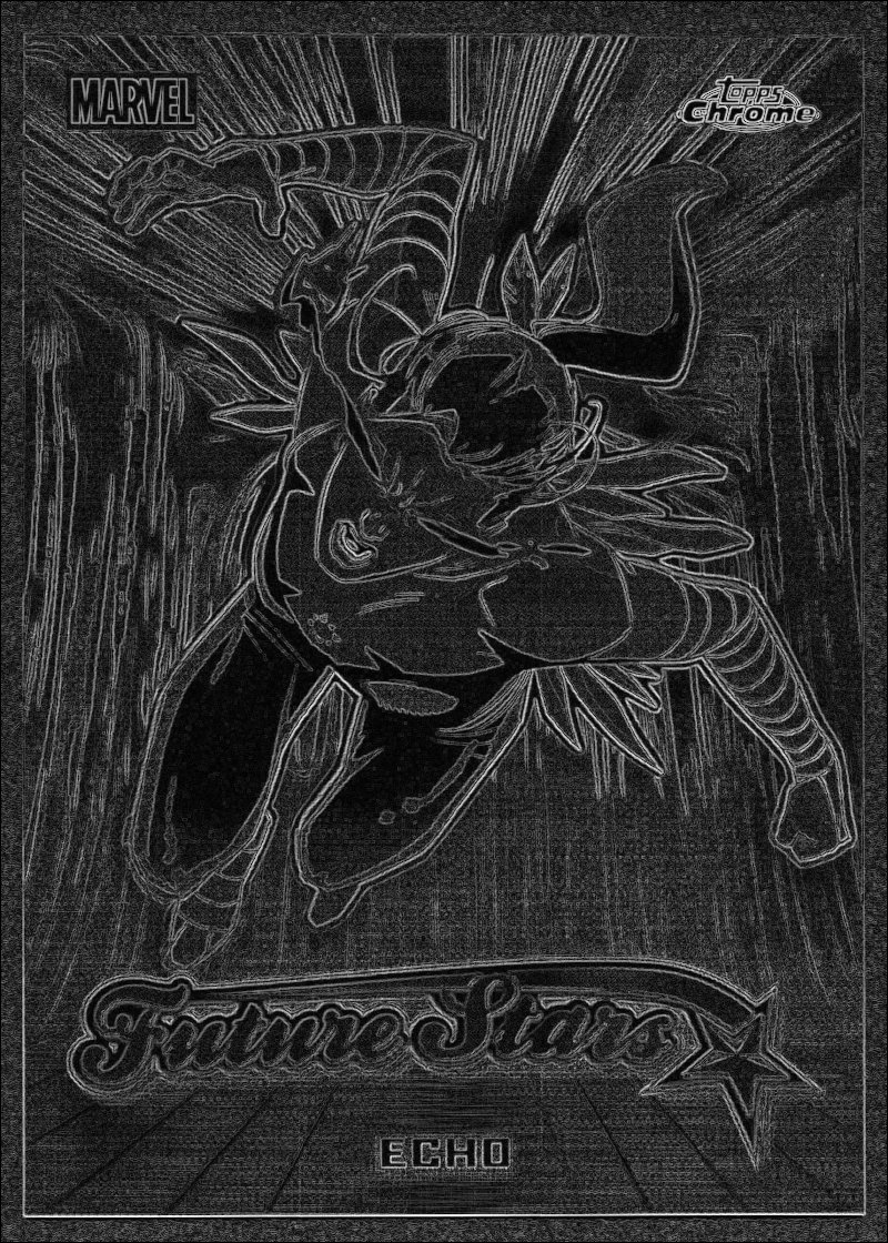 Etched view