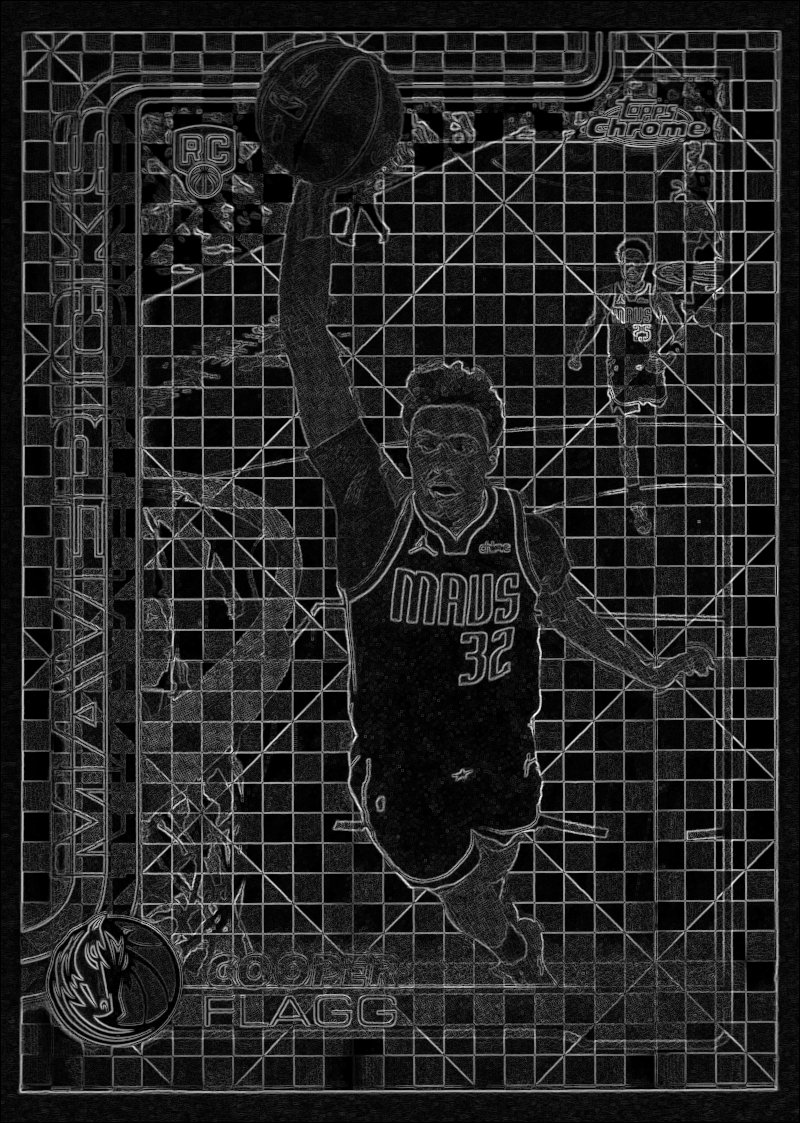 Etched view