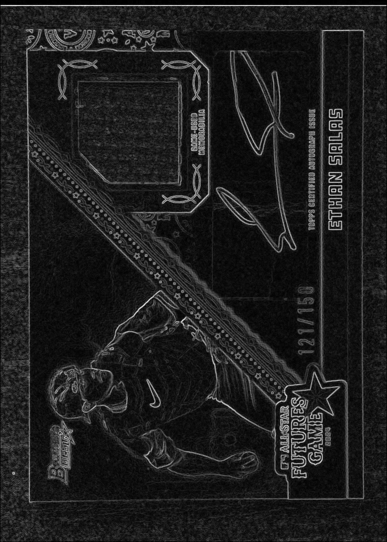 Etched view