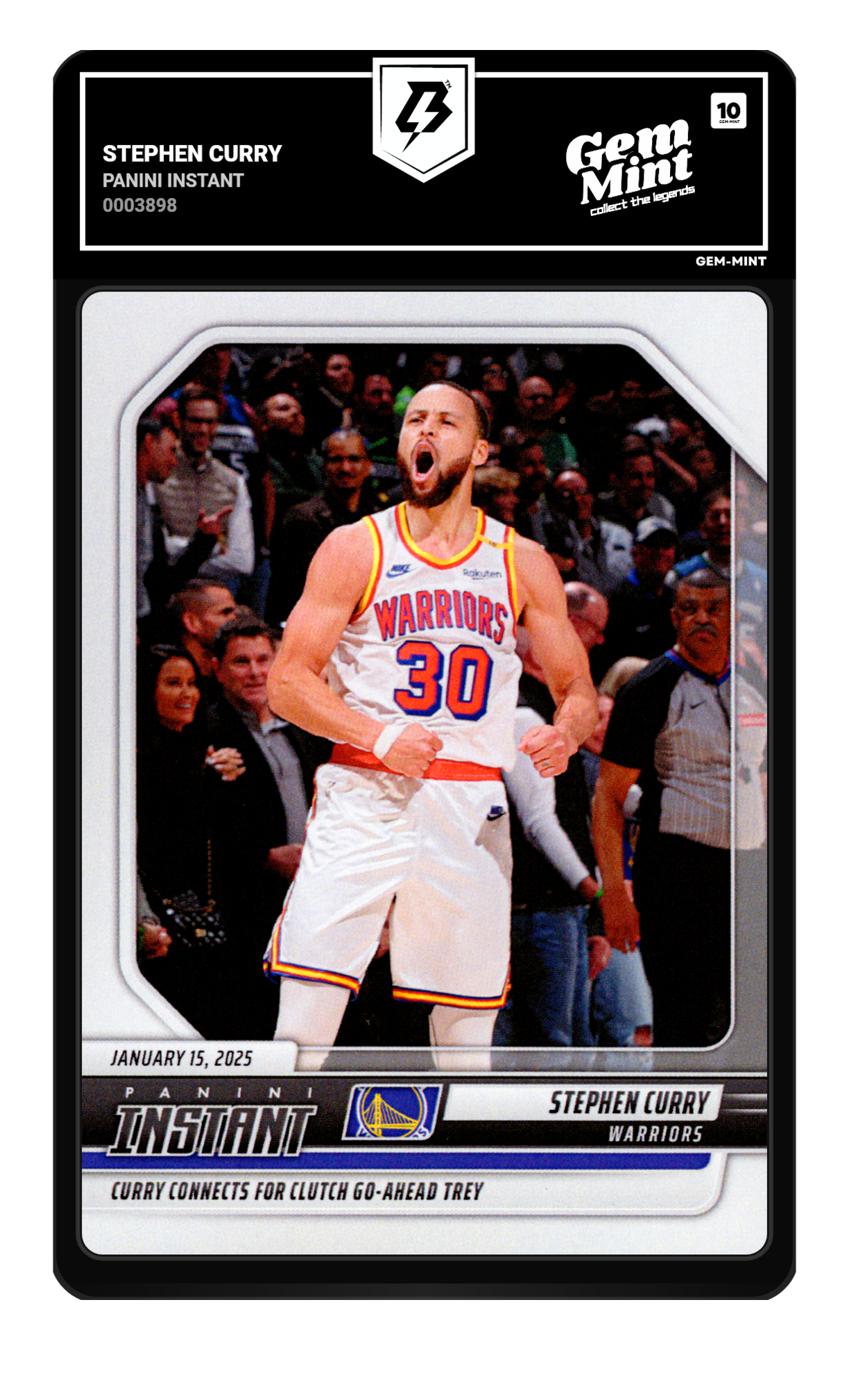 Stephen Curry graded 10