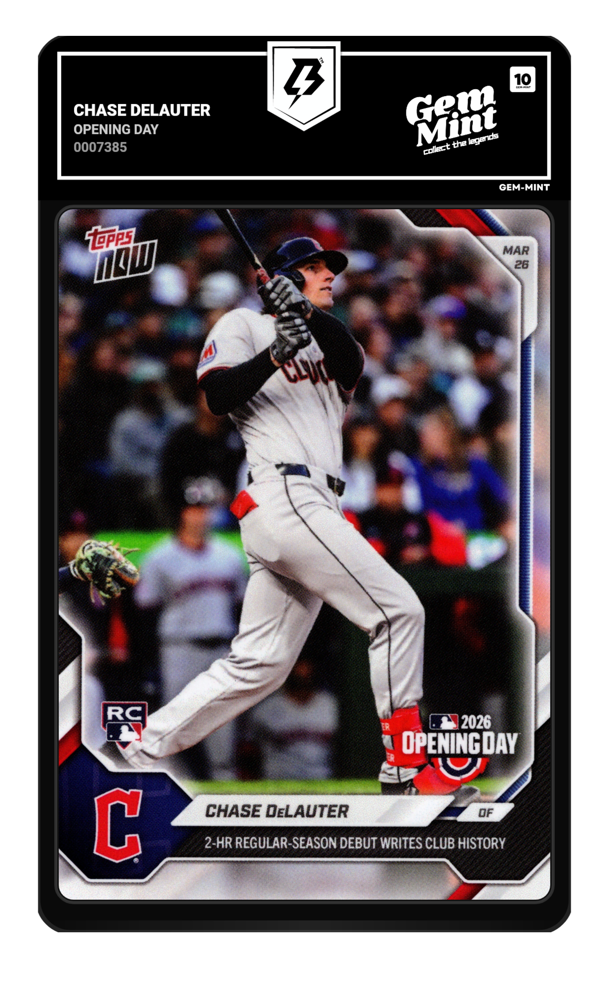 CHASE DeLAUTER graded 10