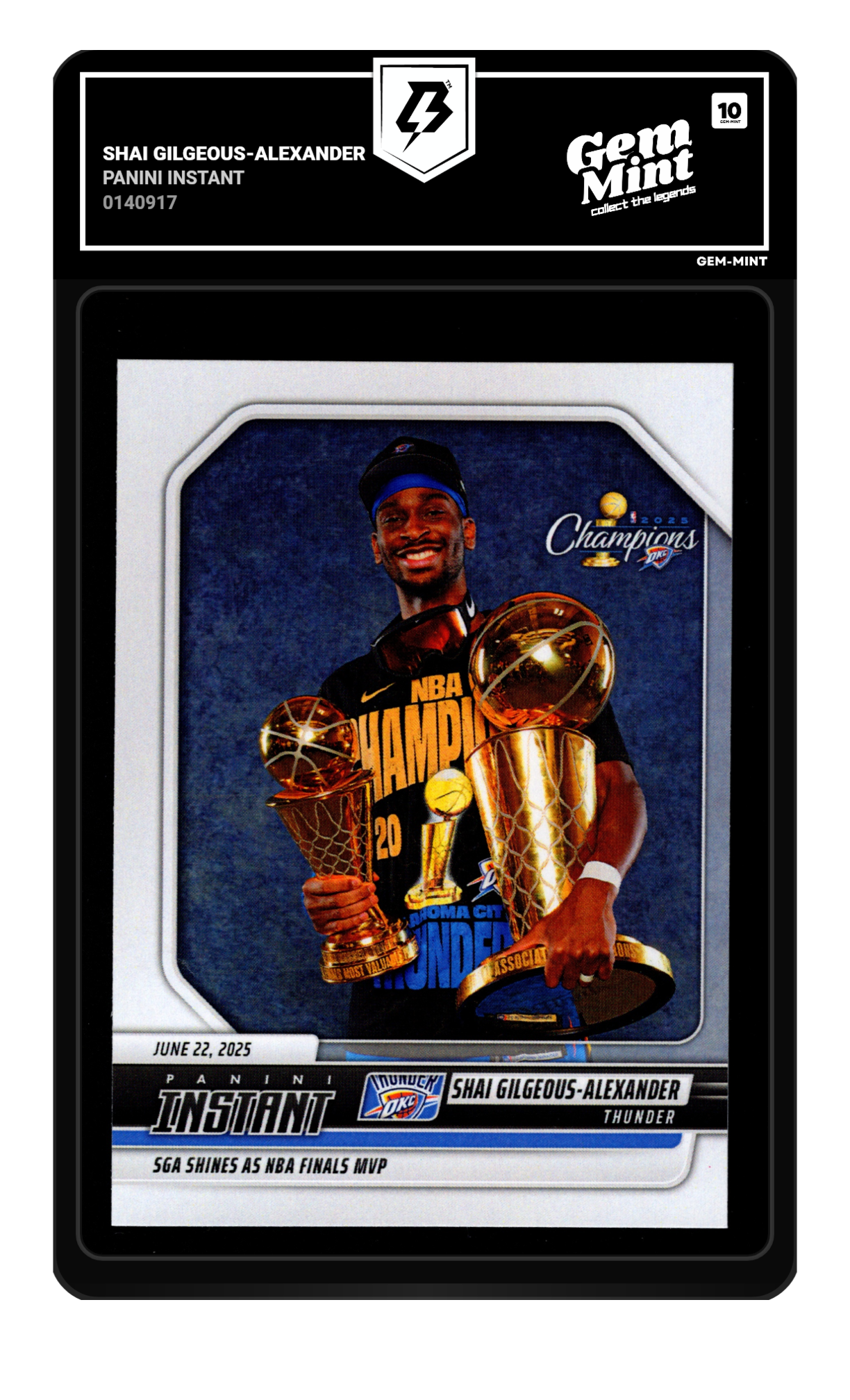 Shai Gilgeous-Alexander graded 10