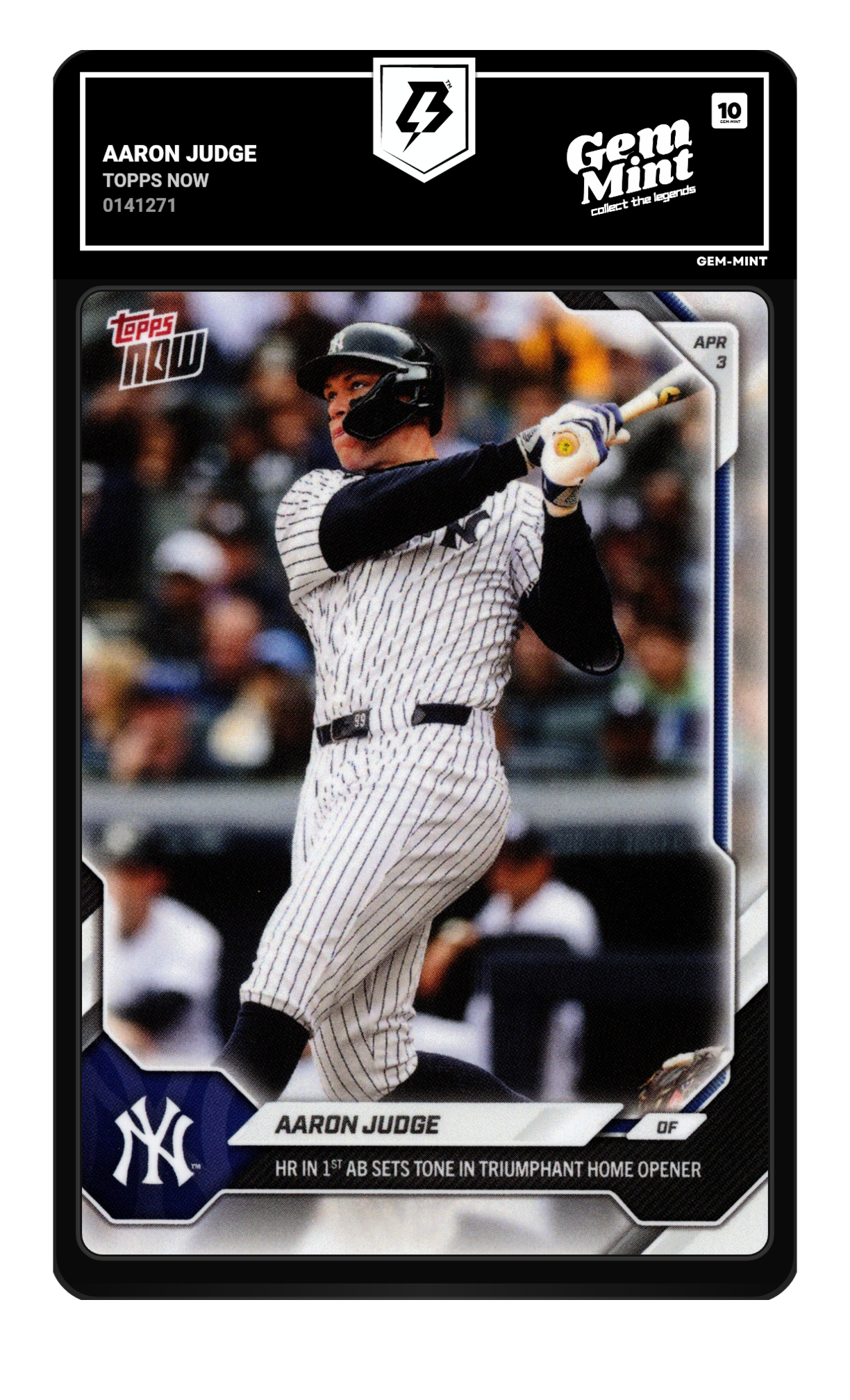 Aaron Judge graded 10