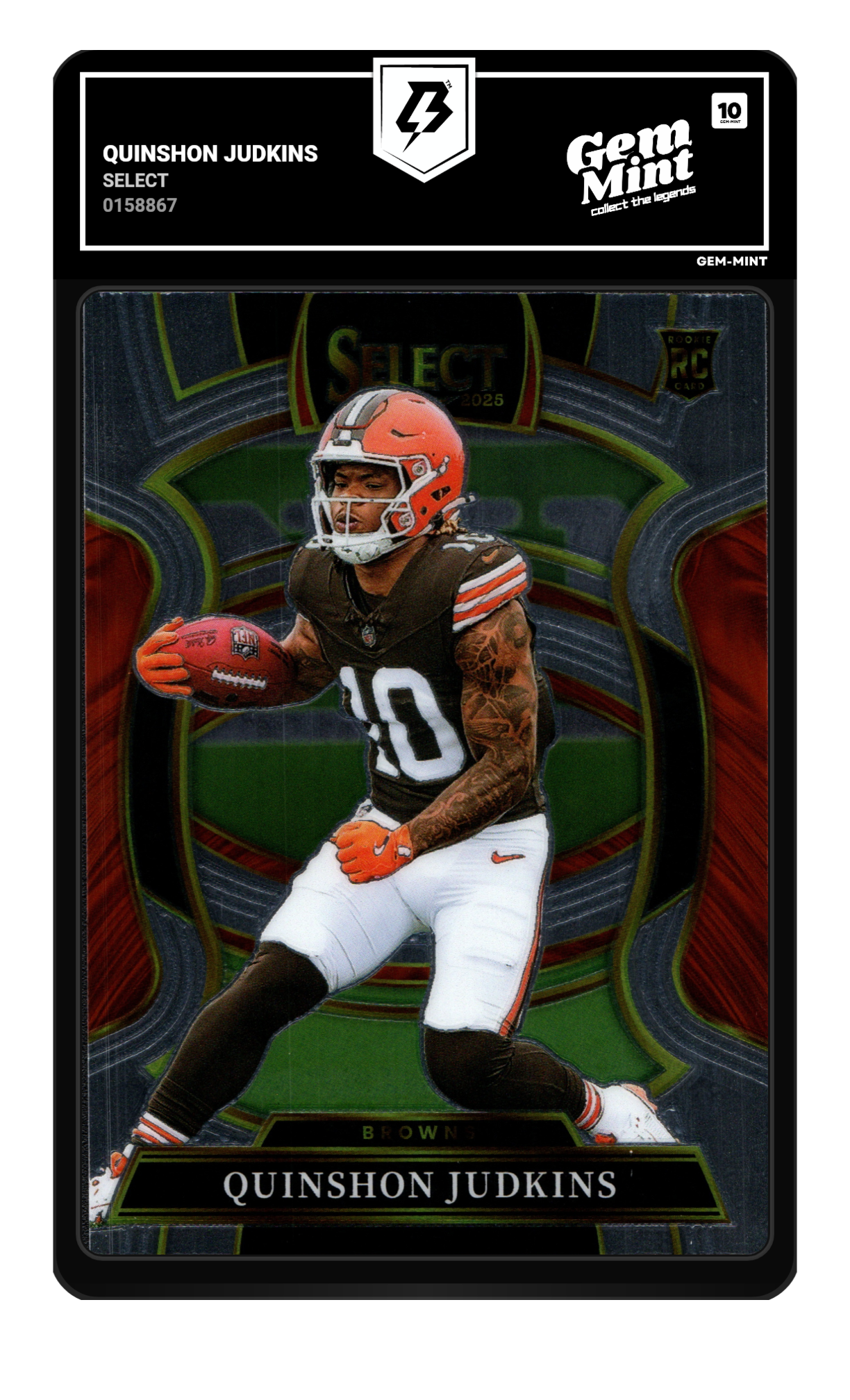 Quinshon Judkins graded 10