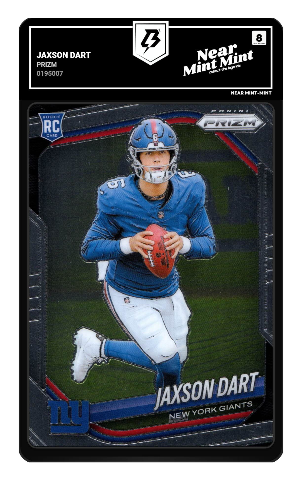 Jaxson Dart graded 8