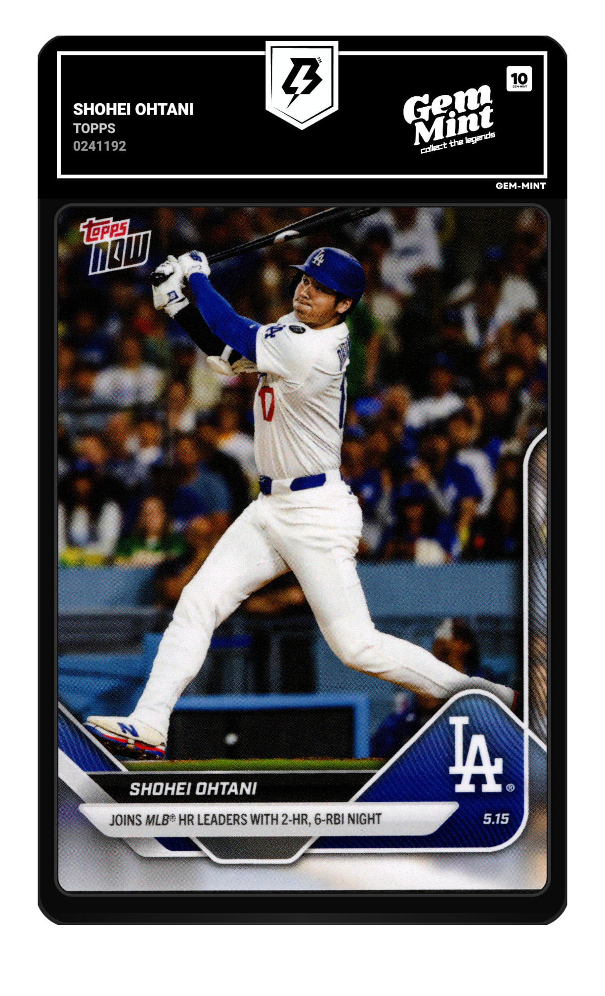Shohei Ohtani graded 10