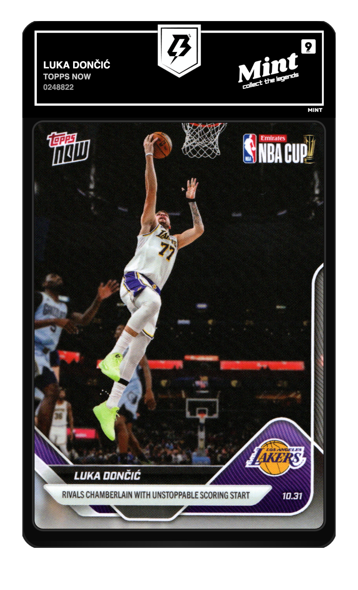 Luka Dončić graded 9