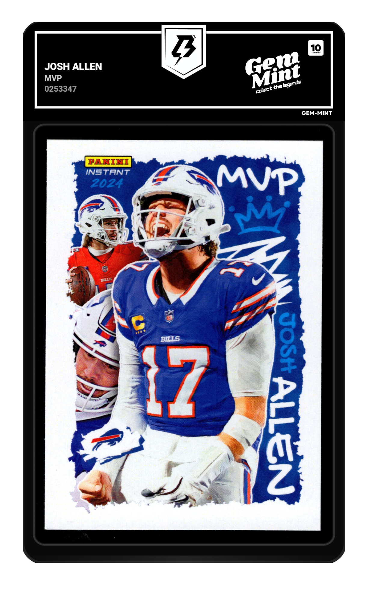 Josh Allen graded 10