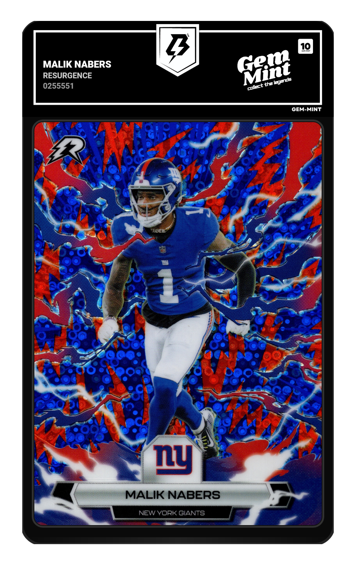 Malik Nabers graded 10