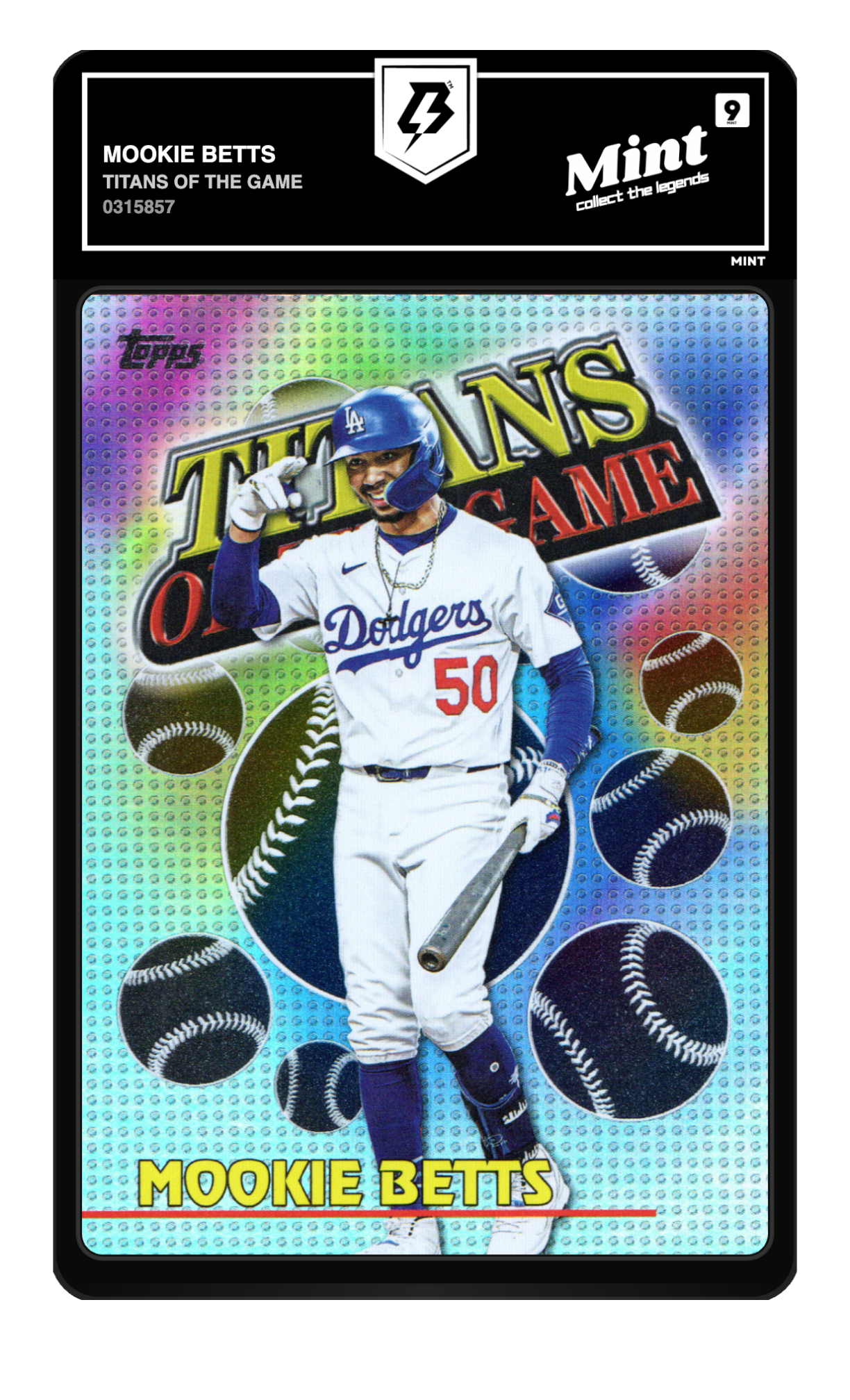 Mookie Betts graded 9