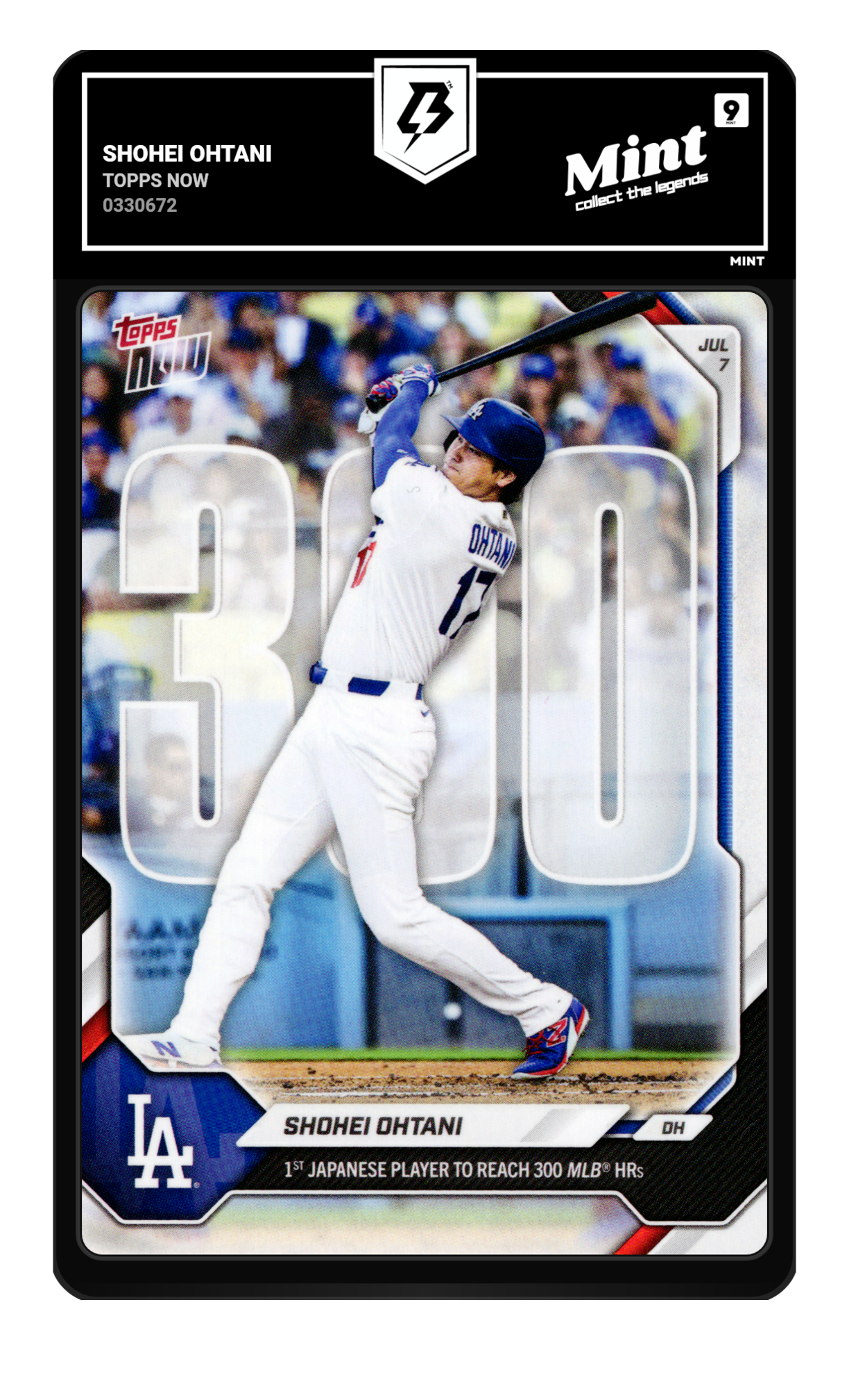 Shohei Ohtani graded 9