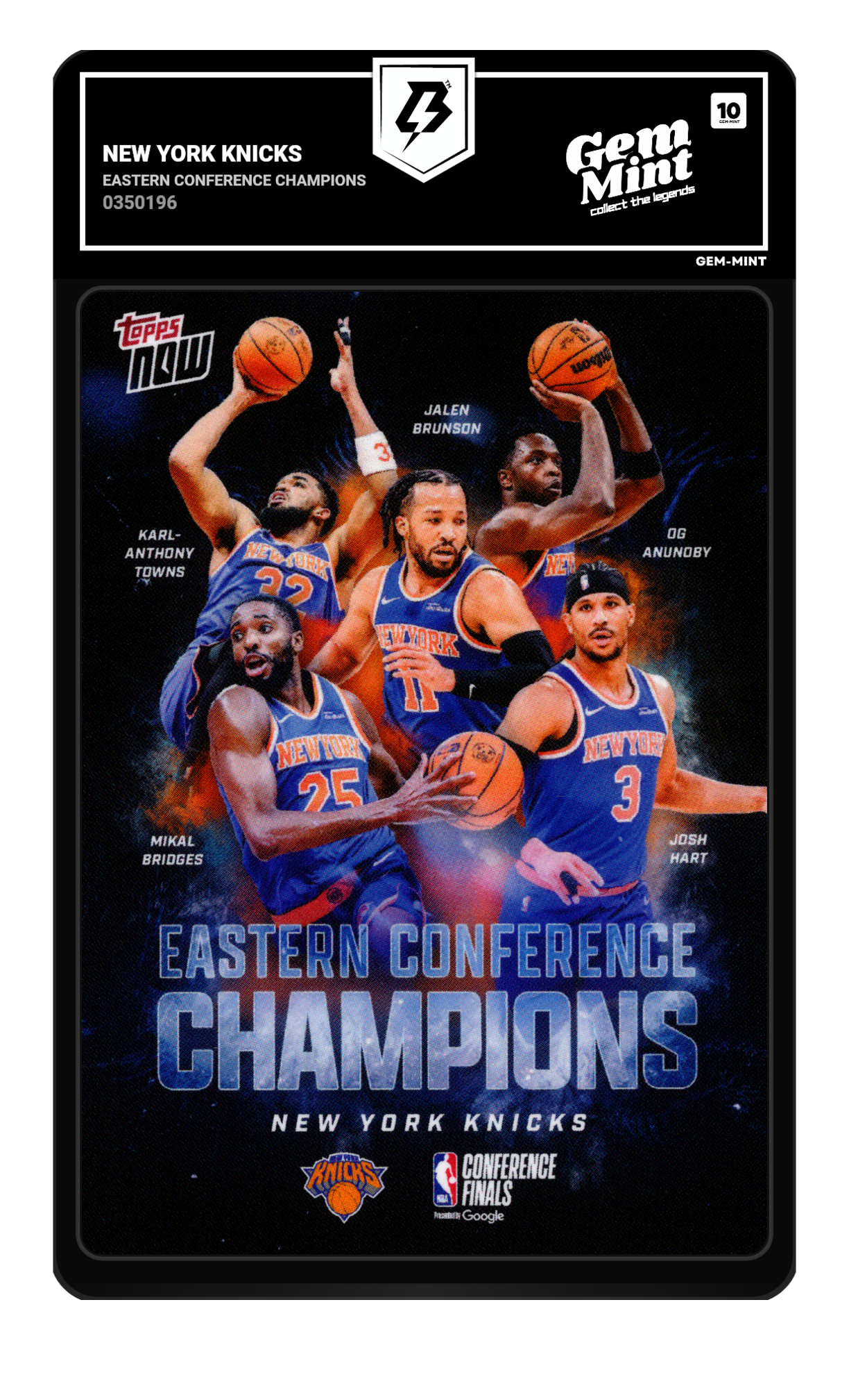 New York Knicks graded 10