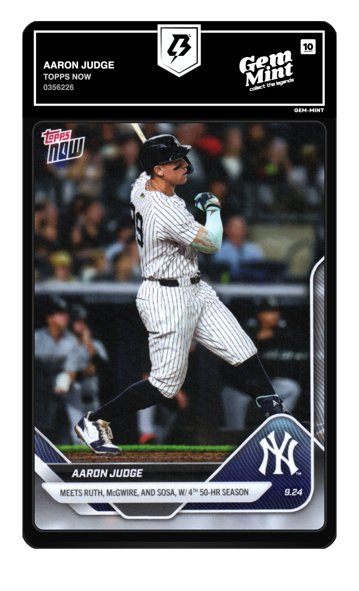 Aaron Judge graded 10
