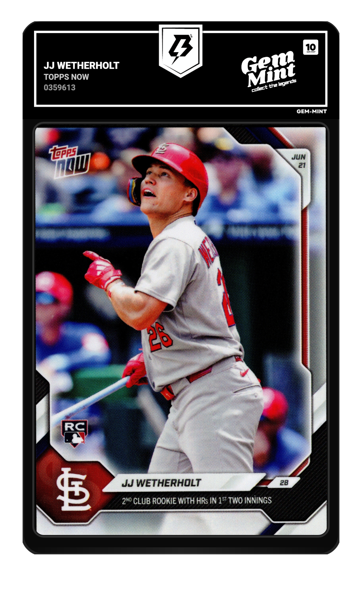 JJ Wetherholt graded 10