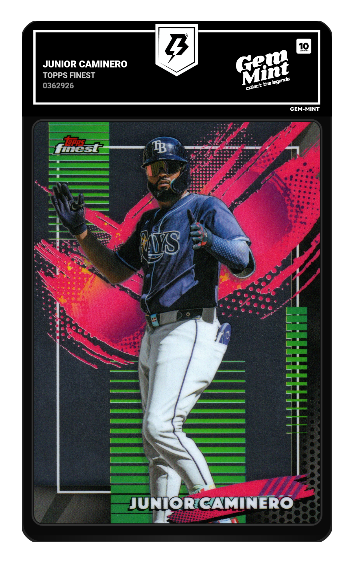 Junior Caminero graded 10
