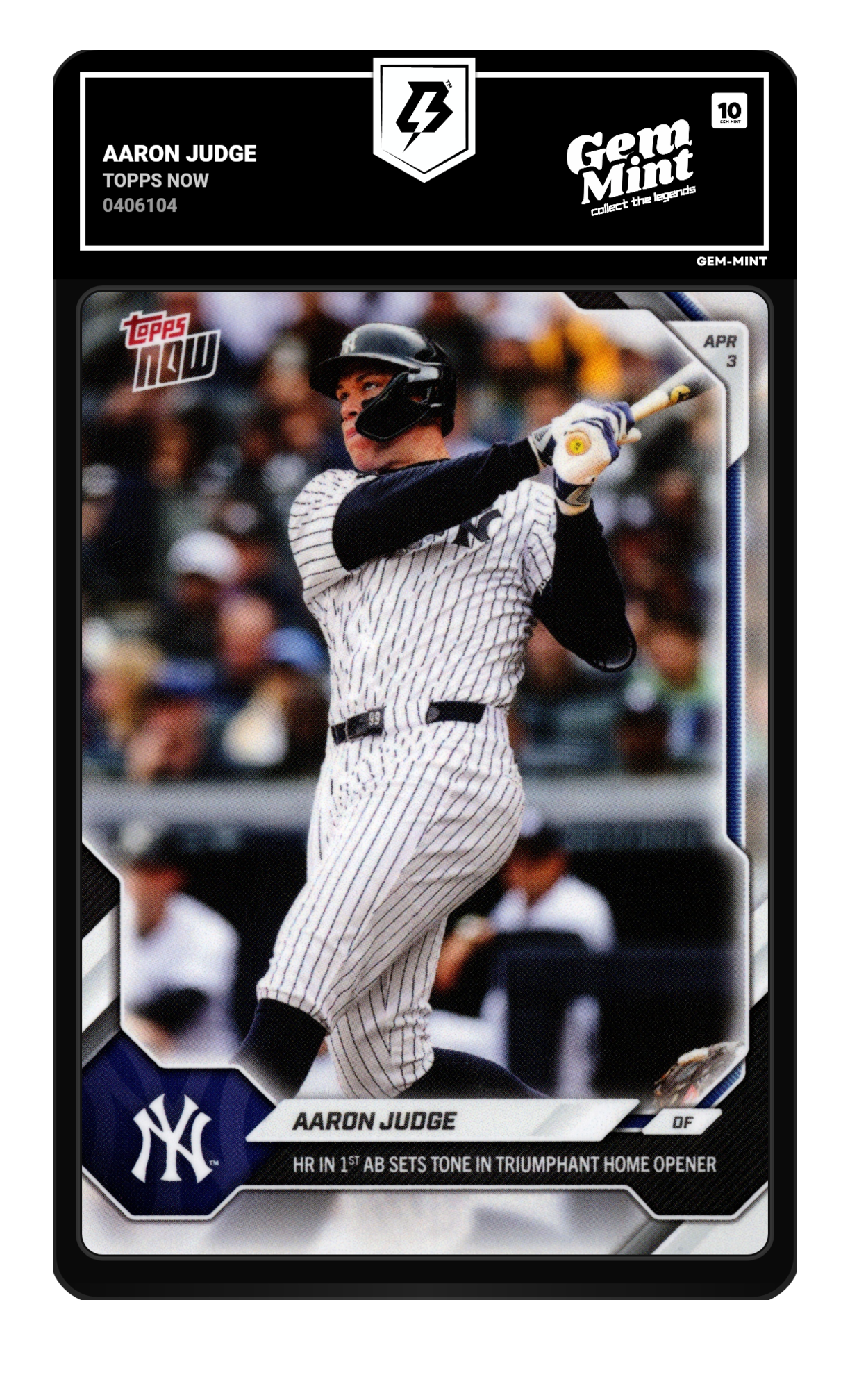 Aaron Judge graded 10