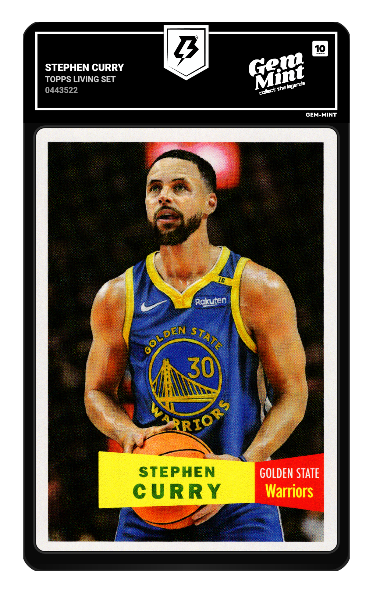 Stephen Curry graded 10