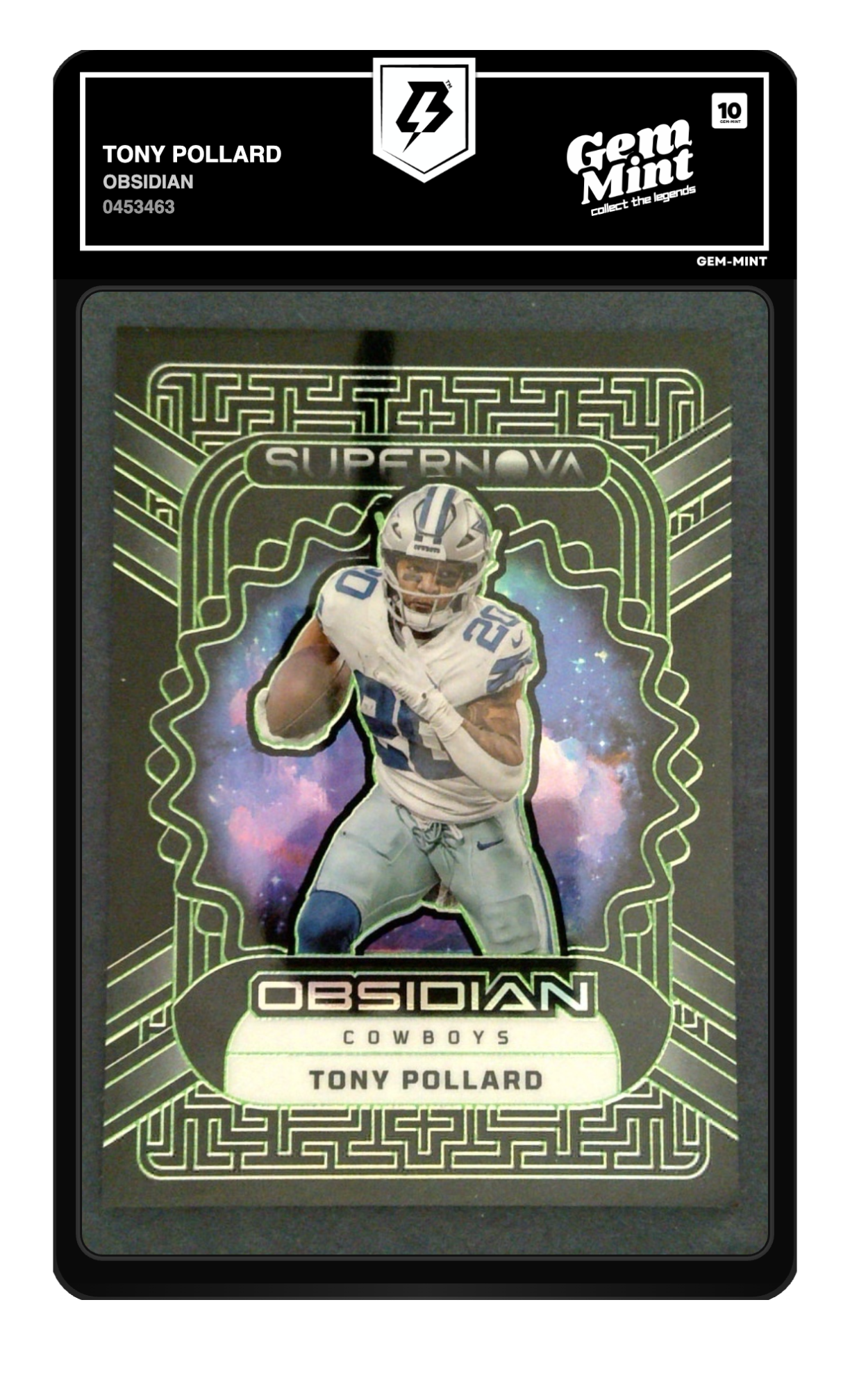 Tony Pollard graded 10