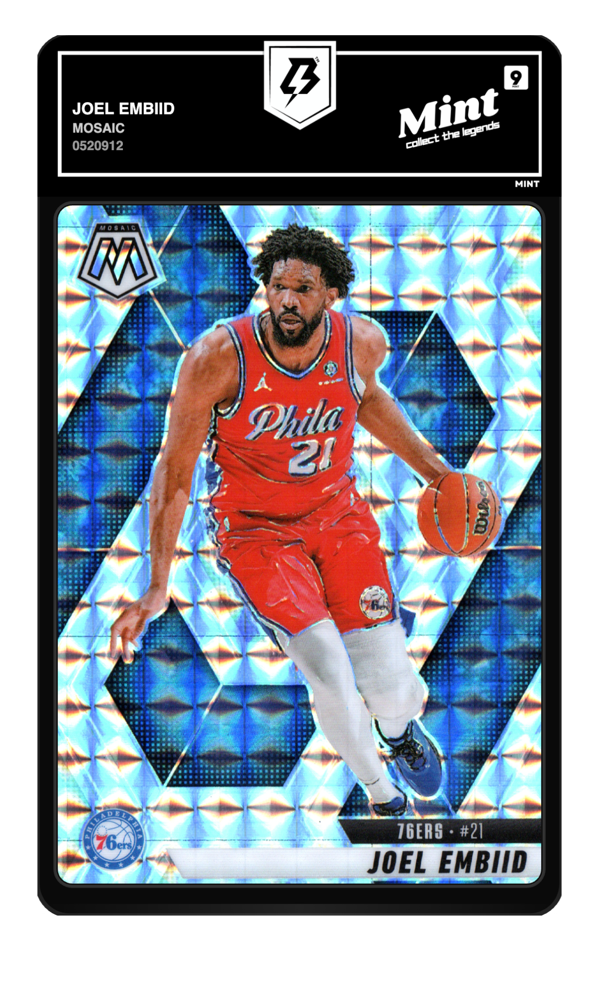 Joel Embiid graded 9