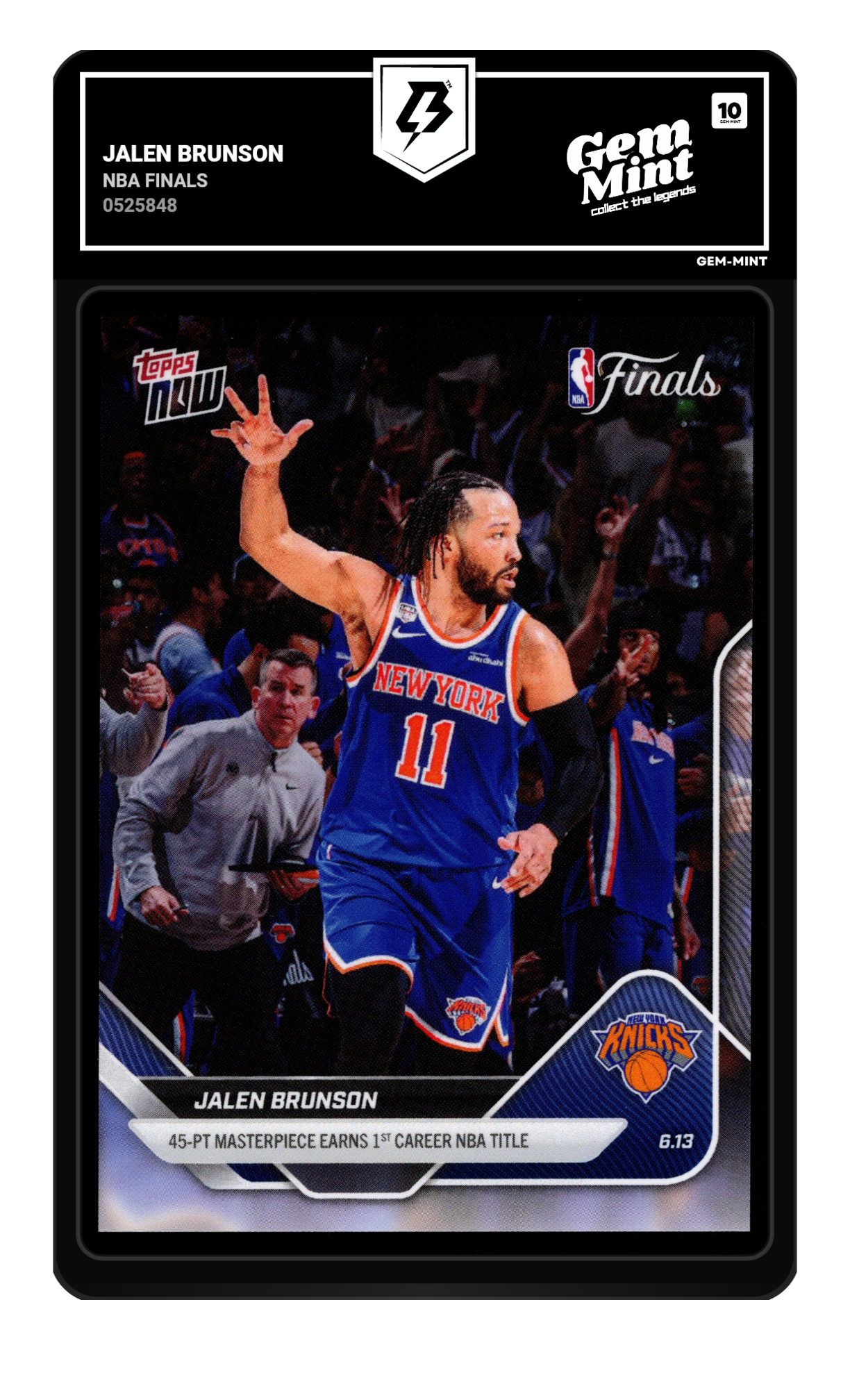 Jalen Brunson graded 10