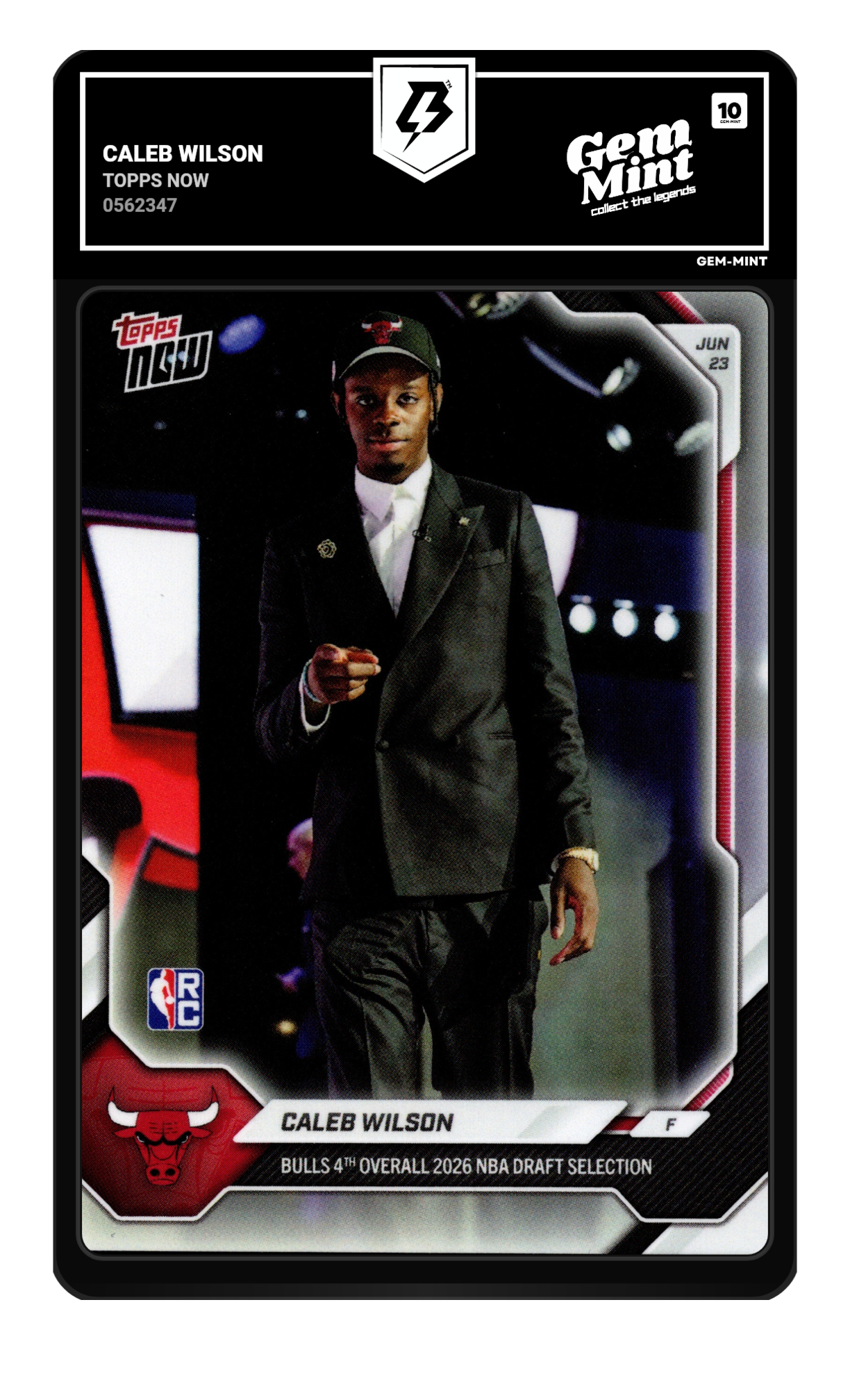 Caleb Wilson graded 10