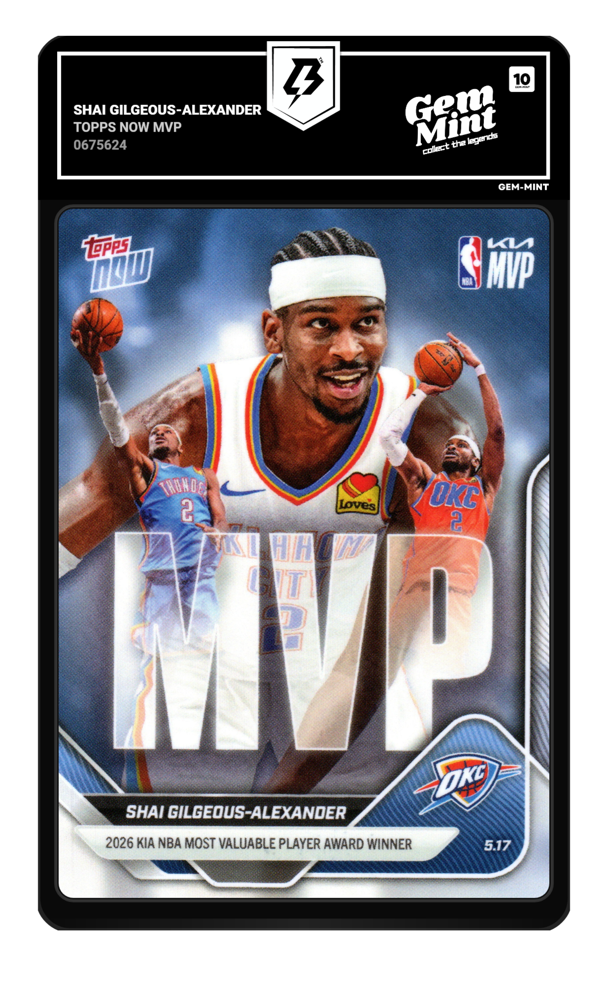 Shai Gilgeous-Alexander graded 10