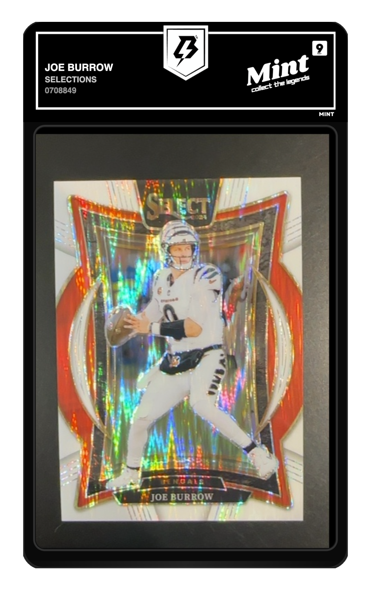 Joe Burrow graded 9