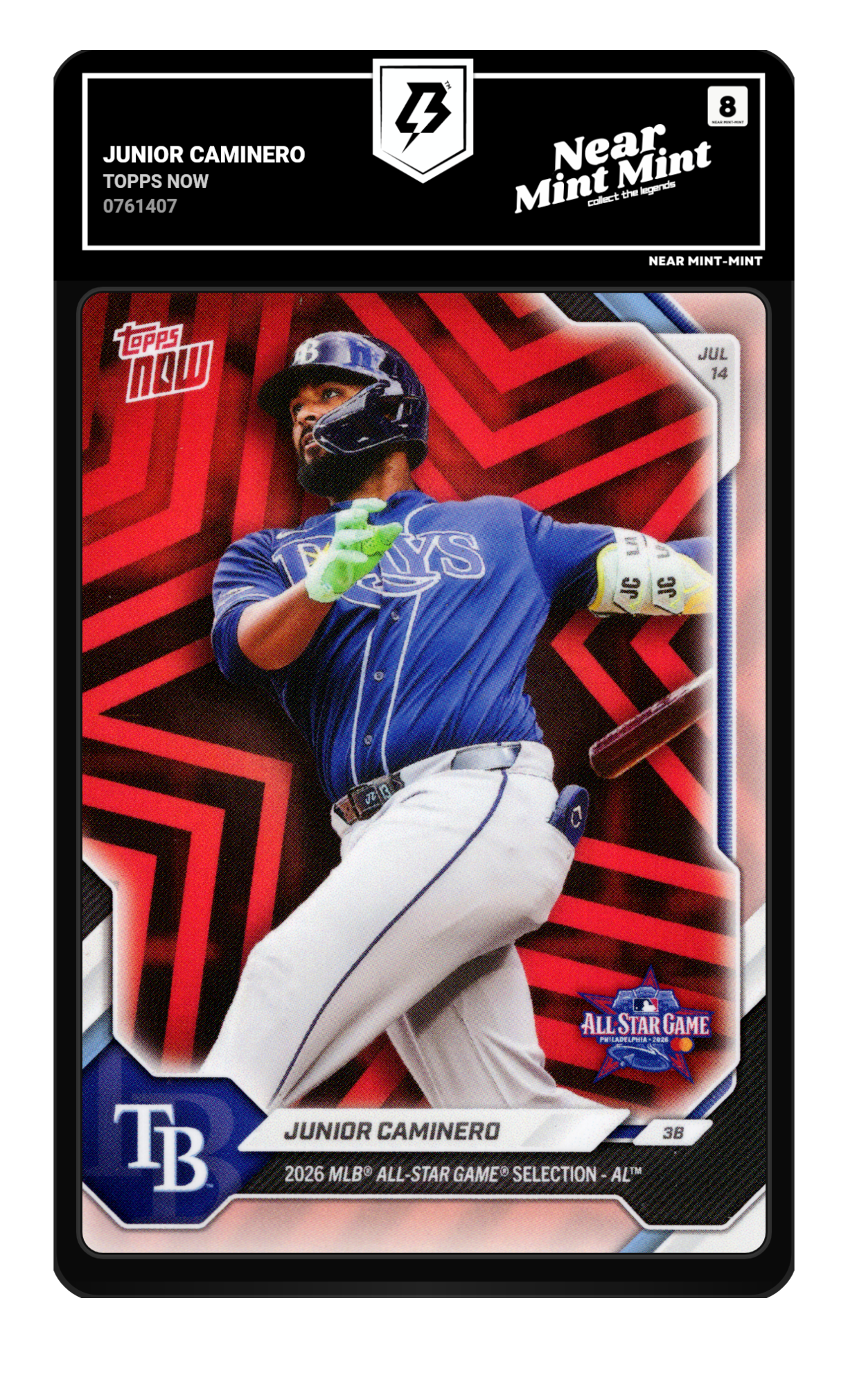 Junior Caminero graded 8