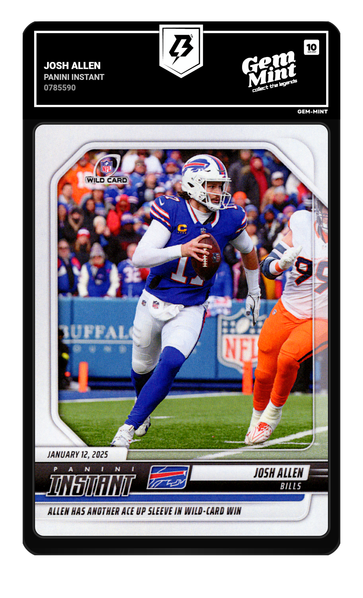 Josh Allen graded 10