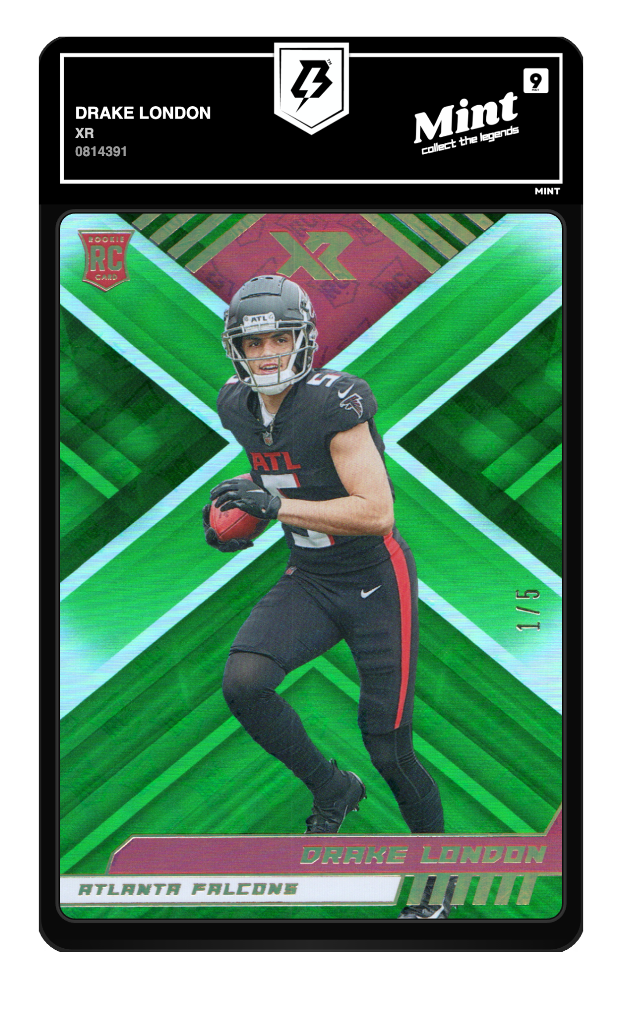 Drake London graded 9